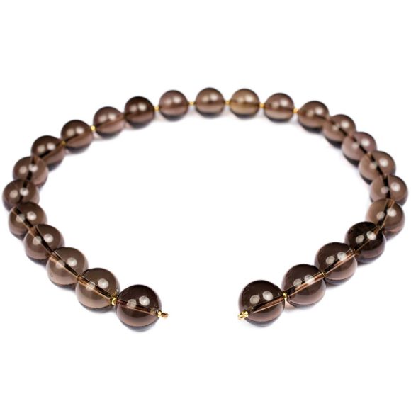 Edelsteinkette rauchquarz