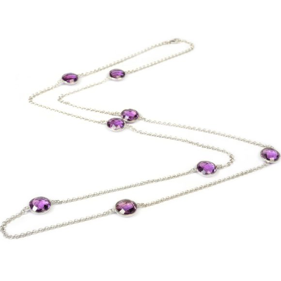 Kette mit amethysten