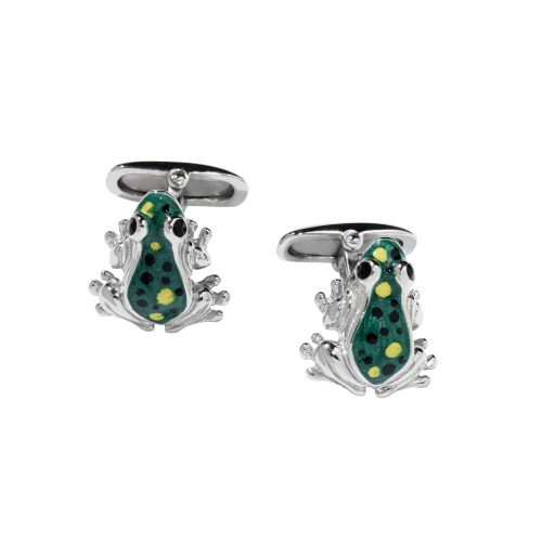 Manschettenknoepfe frosch