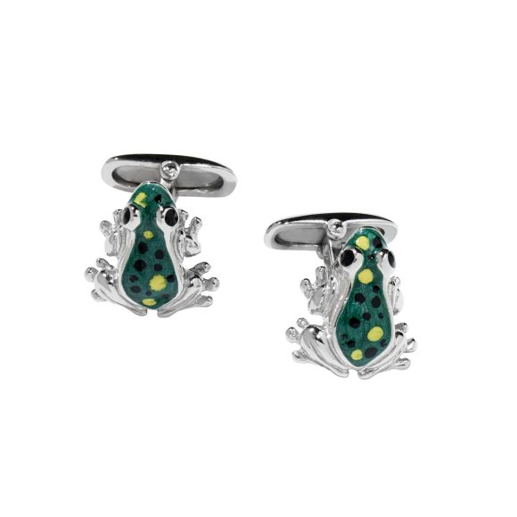 Manschettenknoepfe frosch