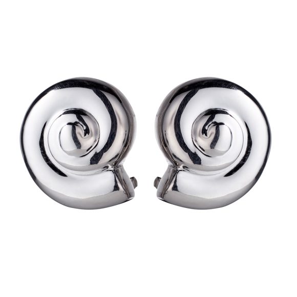 Ohrstecker schnecken silber