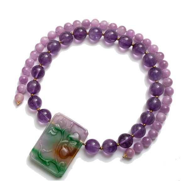 Kette amethyst ws