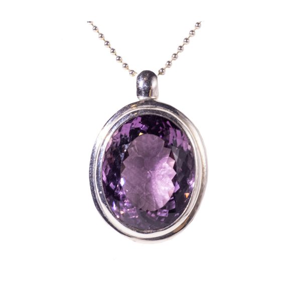 Kettenanhaenger Amethyst Facettiert