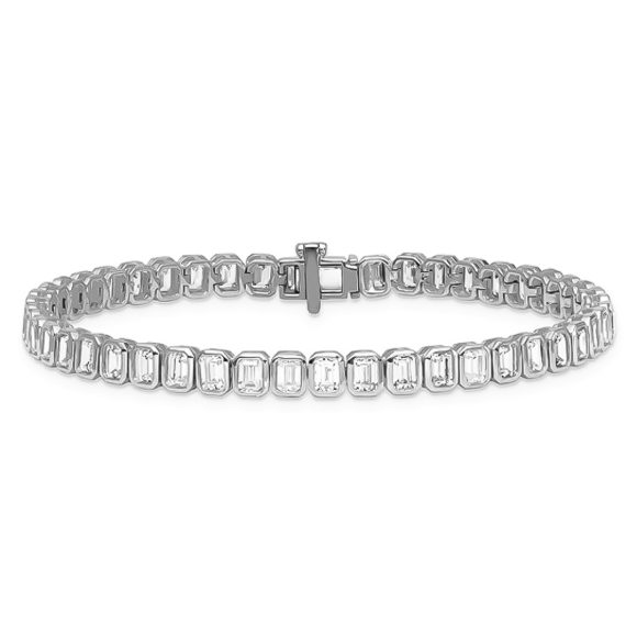 Armband Silber Lab Brillianten