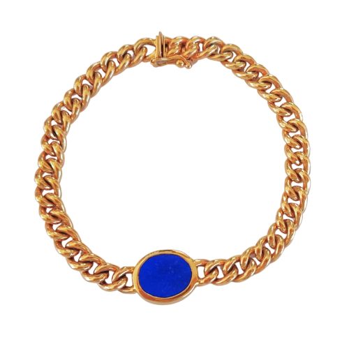 Armbaender Wappenarmband Gelbgold